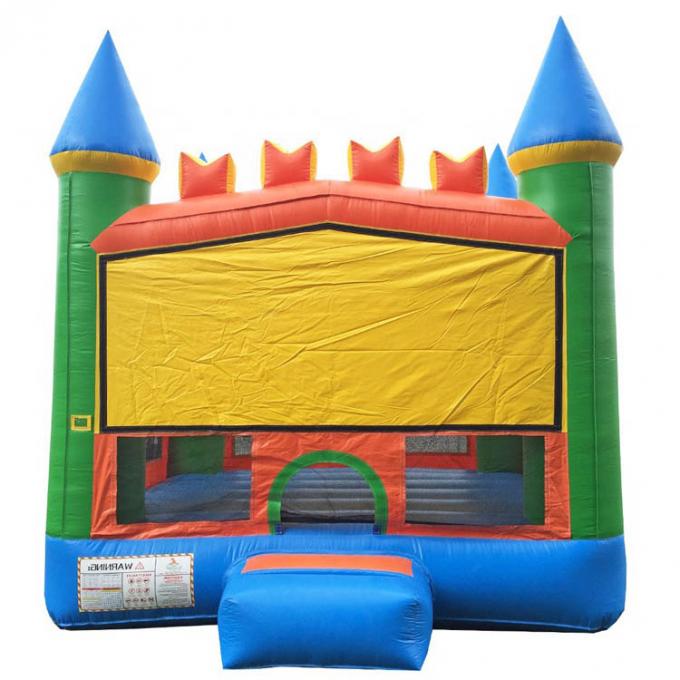 Het perfecte Opblaasbare Kasteel van Speelgoed Openlucht Grappige banner Aangepaste Bouncy